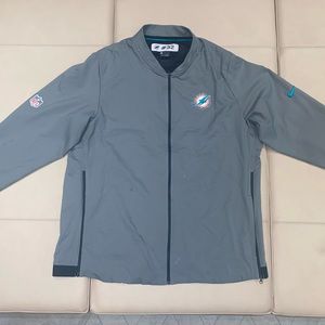 Kenyan Drake Miami Dolphins Team Issued Rain coat